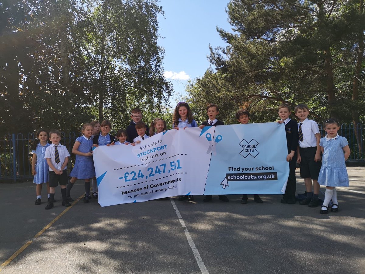 Fair funding for Marple schools tweet media