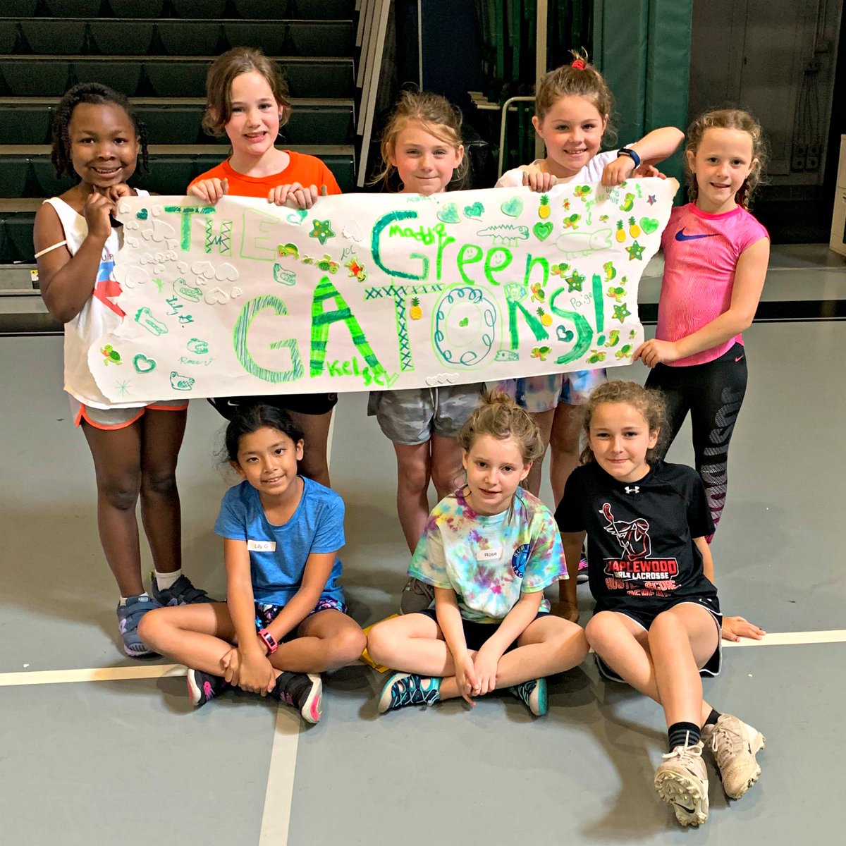 The Green Gators are finishing up theirweek of team challenges! 💚 their banner!
bit.ly/2ItN5Uu
#positivecoaching #companyofcoaches #njlacrossecamps #swaxlaxlacrossecamps