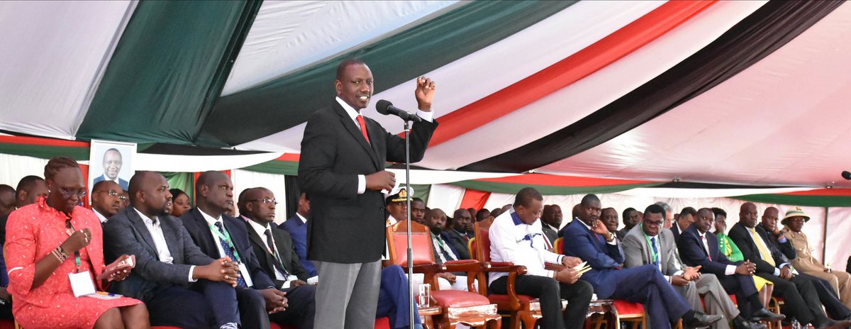 WilliamsRuto's tweet photo. The revamped Rivatex Complex is a big boost to farmers' fortunes, especially cotton growers in 24 counties; an epicentre of job creation for youths and a driver of manufacturing, which will further the realisation of the Big Four. https://t.co/qrYtHsd4i5