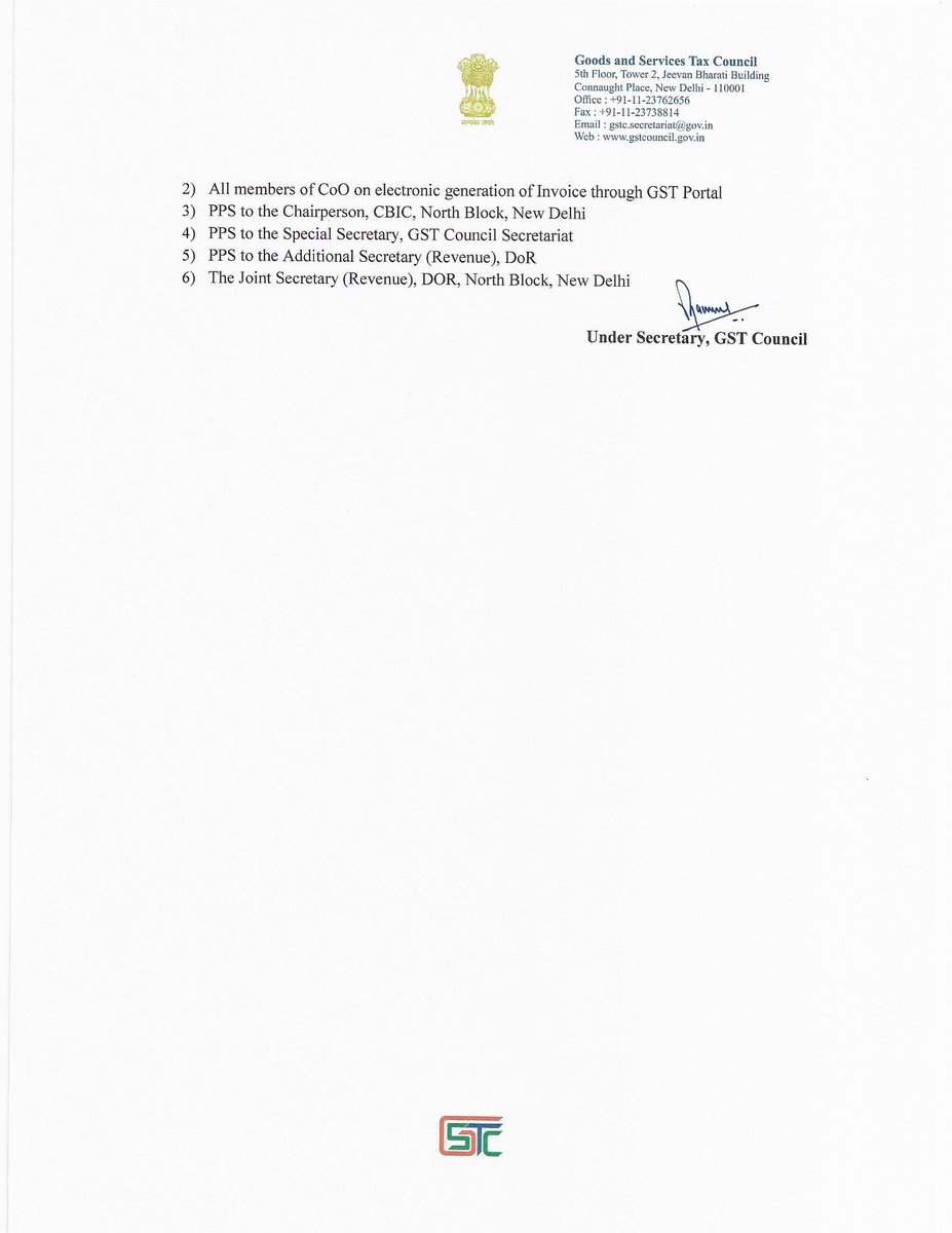DailyTax's tweet photo. Official memorandum
35th GST COUNCIL MEETING :
KEY DECISION'S @DailyTax
#dailytaxanalysis #DTA #today #updates #gstcouncil #GST #gsthelpine #goodsandservicestax #ca #company #gst #gstandard #ministry #ministryofcorporateAffairs #news #newspaper #icai #icaiupdates #yoga https://t.co/EVktPGEnlj