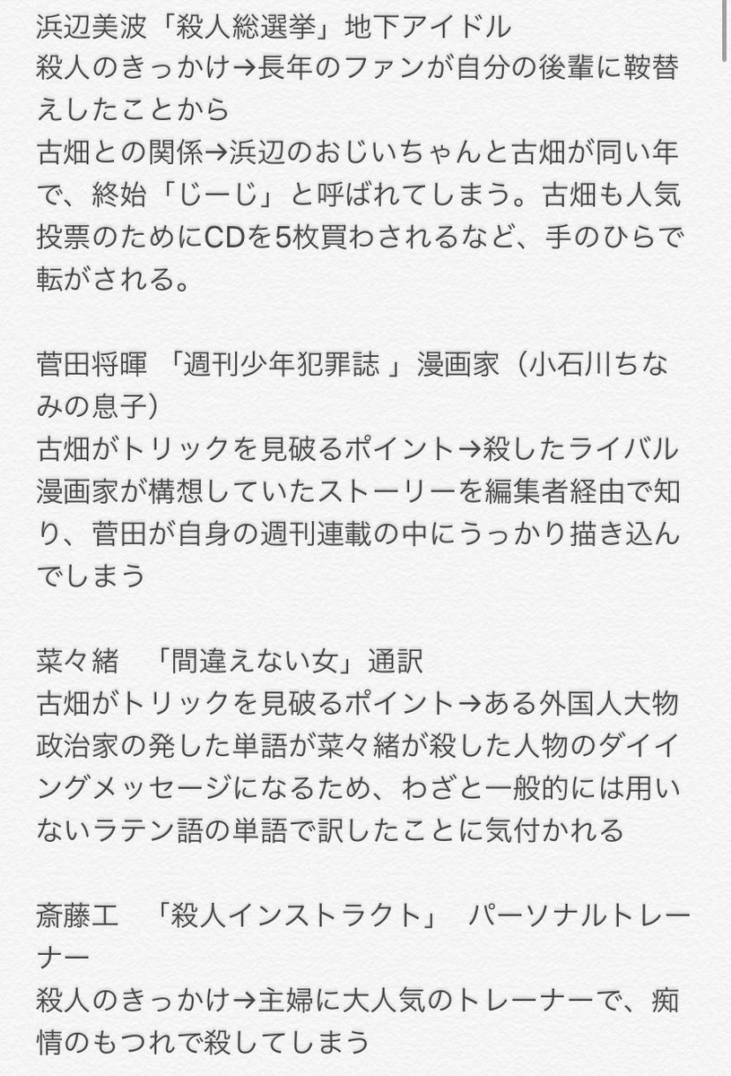 今私が見たい2019年版古畑任三郎 を考えた人のストーリーがよく出来てて観たくなった 肝心の古畑任三郎を誰が演じるのか問題 Togetter