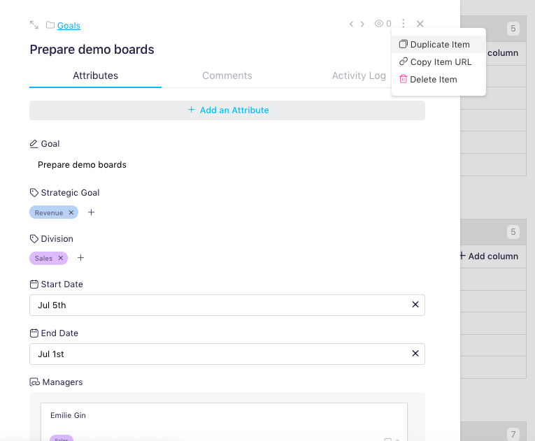 StartInfinity's tweet image. Here’s a couple of sneak peeks of what we’re preparing and finalizing in the next few days:

🤩 CSV Import
🤩 Attribute: Progress
🤩 Attribute: Rating
🤩 Duplicate Item
🤩 Text Attribute Editor

And much more! Stay tuned 🚀

#projectmanagementsoftware
#projectmanagement
#pmtool