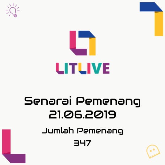 litlivenow's tweet photo. Ini dia, senarai pemenang untuk Jumaat mlm ni.
Jumpa lagi Isnin depan, jam 9.30pm 🥰

Isnin hingga Jumaat 9.30 malam. 
Jawab 10 soalan dan menang hadiah wang tunai sehingga RM2,000! Jom muat turun di https://t.co/7pwc8KvmkQ https://t.co/peYnVN4rj5