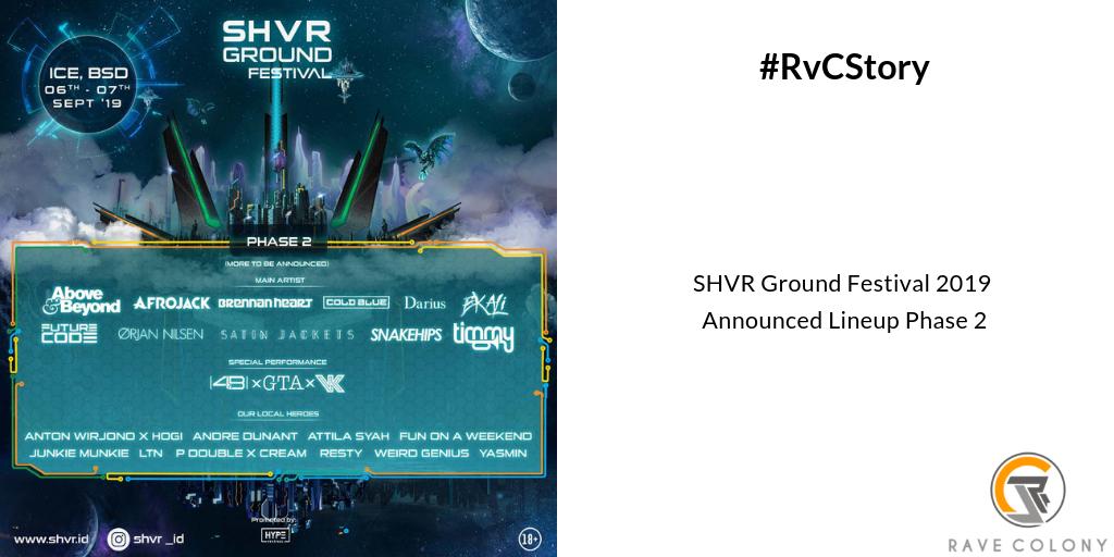 #RvCStory SHVR Ground Festival 2019 has announced second phase of their lineup!

Read more about it bit.ly/SGF19Phase2

#SGF19 #StartTheParty