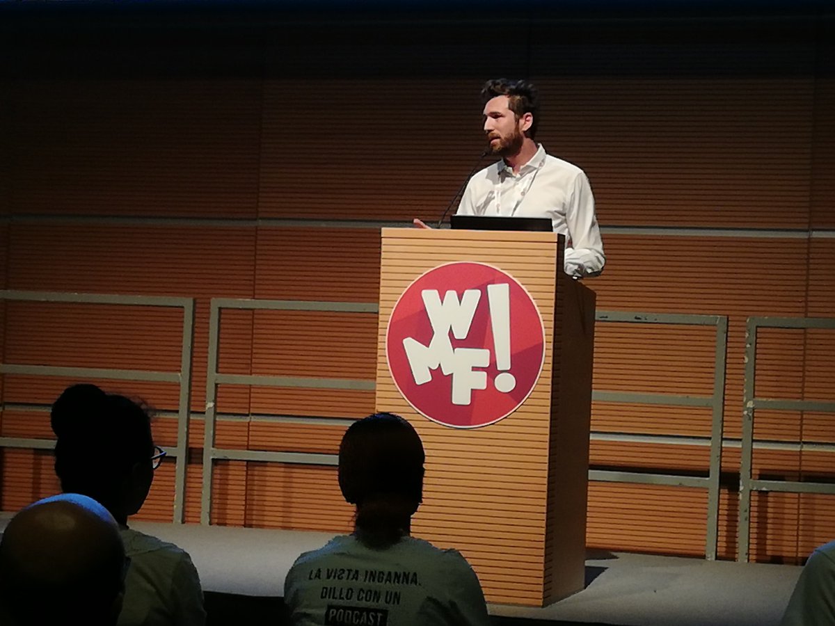 <a href="/BboyTax/">Francesco Tassi</a> ci spiega che esistono diverse tipologie di podcast:
1 catch-up
2 intervista 
3 free talk
4 narrarivo
5 sceneggiato 
6 ibrido
Ognuno ha pro e contro ai fini di una strategia aziendale.

<a href="/IUSVEcuberadio/">Cube Radio</a> <a href="/IUS_VE/">IUSVE - Istituto Universitario Salesiano Venezia</a> @ilfestival
#iusvesocialteam #wmf2019