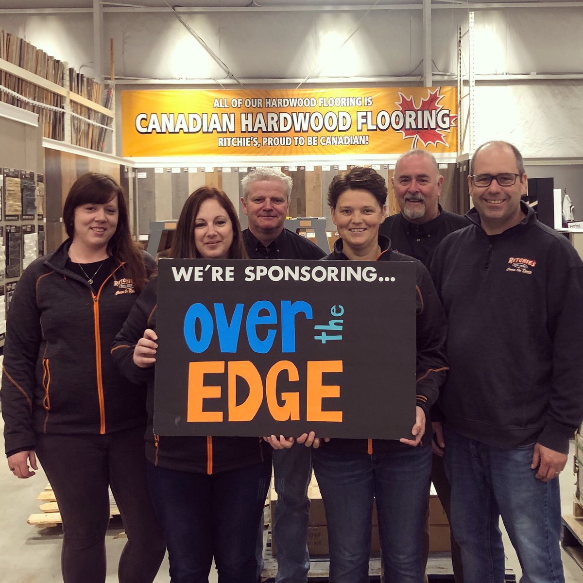 KvOasis's tweet photo. Shout out to our Over The Edge ropes sponsor, Ritchie's - Saint John!! Tomorrow is the big day!! Be sure to stop by the Hilton SJ to watch participants rappel in support of KV Oasis!! Kick off is at 11am 😎 https://t.co/gbBq5sFF6t