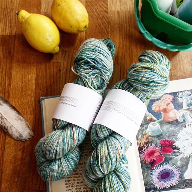 OxfordKitchen's tweet photo. NEW! Sock yarn in the shop! (There are 5 skeins of this colourway in total.) Smooshy British Bluefaces Leicester in a 100g skein. Link in profile to the shop.
#indiedyer #yarn #yarnlove #bfl #indiedyersofinstagram  #britishyarn #knittersofinstagram  #kni… https://t.co/hCFfGcbO5K https://t.co/N7Ks9SrnFg