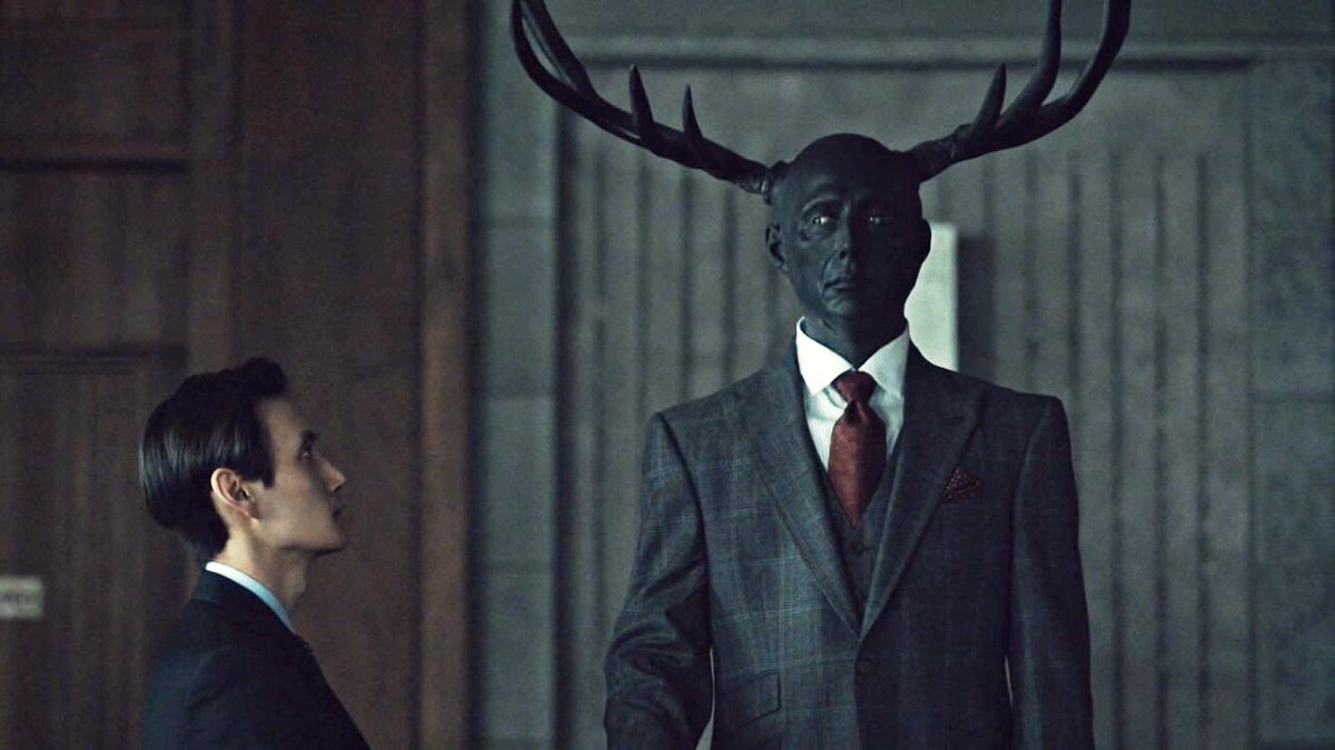And there is something stunning about their animal part...  #Hannigram   #IneffableHusbands   #GoodOmens   #Hannibal