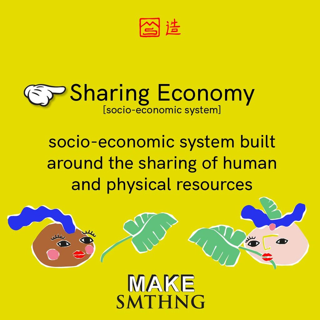 The #SharingEconomy is a socio-economic system built around the sharing of human and physical resources such as property, knowledge, skills, food, goods and time.
In this new economy, three types of value are essential: economic, social and environmental.
#GenerationShare