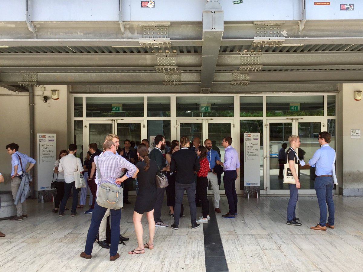 DRomatre's tweet photo. Another exciting, intense day of research, networking &amp; presentations is coming to an end - see you tomorrow for the last day of #ISMS2019 Marketing Science Conference!

#ISMSRome #Conferences #conference #AcademicTwitter #academia #PhD #university #studentlife #phdlife https://t.co/VTL7cOe0bN