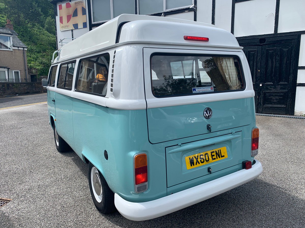 And a very nice VW Camper Van comes to visit us today 😍

How cool would this be trekking through France on an adventure! 

Plus we just love that colour too!

#nwalestweets #chestertweets
#Wrexham #Chester