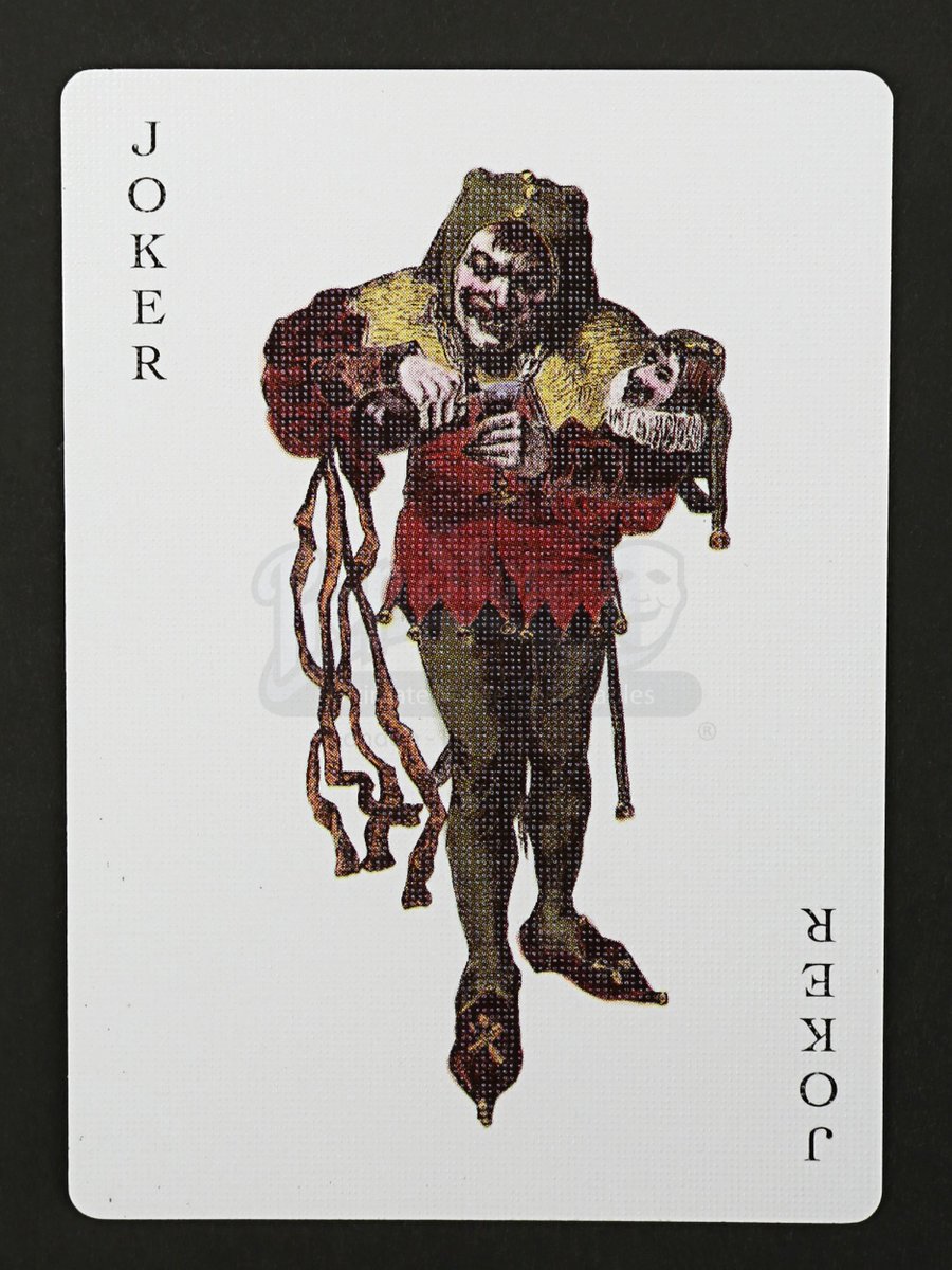 John Sant Sur Twitter Joker Card Jester G Made For Heath Ledger S Joker From Christopher Nolan S The Dark Knight In Propstore Com S Batman 80th Anniversary Auction T Co 0klr8cyfpv Thedarkknight Heathledger Christophernolan John Sant Sur Twitter Joker Card Jester G Made For Heath Ledger S Joker From Christopher Nolan S The Dark Knight In Propstore Com S Batman 80th Anniversary Auction T Co 0klr8cyfpv Thedarkknight Heathledger Christophernolan