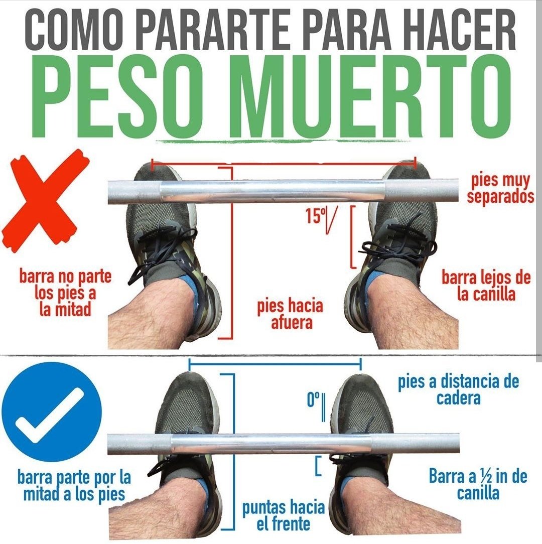 Luna_Mfitnesss's tweet photo. Ojo con la posición de los pies en #pesomuerto o #deadlifth una buena técnica implica hasta el modo en que te paras.
#vivefitness #entrenamiento https://t.co/DzgIDr0m7M