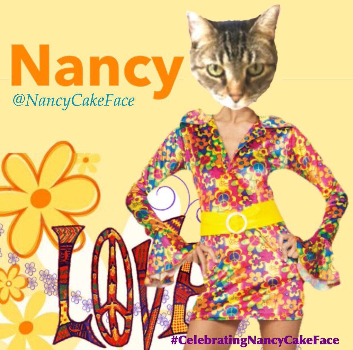 NancyCakeFace's tweet photo. #celebratingnancycakeface 
Pals-I’ll be back on this eve as Mom sends me off on my heavenly journey. We will have champs &amp; toast many fun memories as it’s been almost 2 decades of all things Nancy! MOL 
For now it’s dancing &amp; twirling on the roomba! #NCFhugs  💖 https://t.co/E1U9ONjLpF