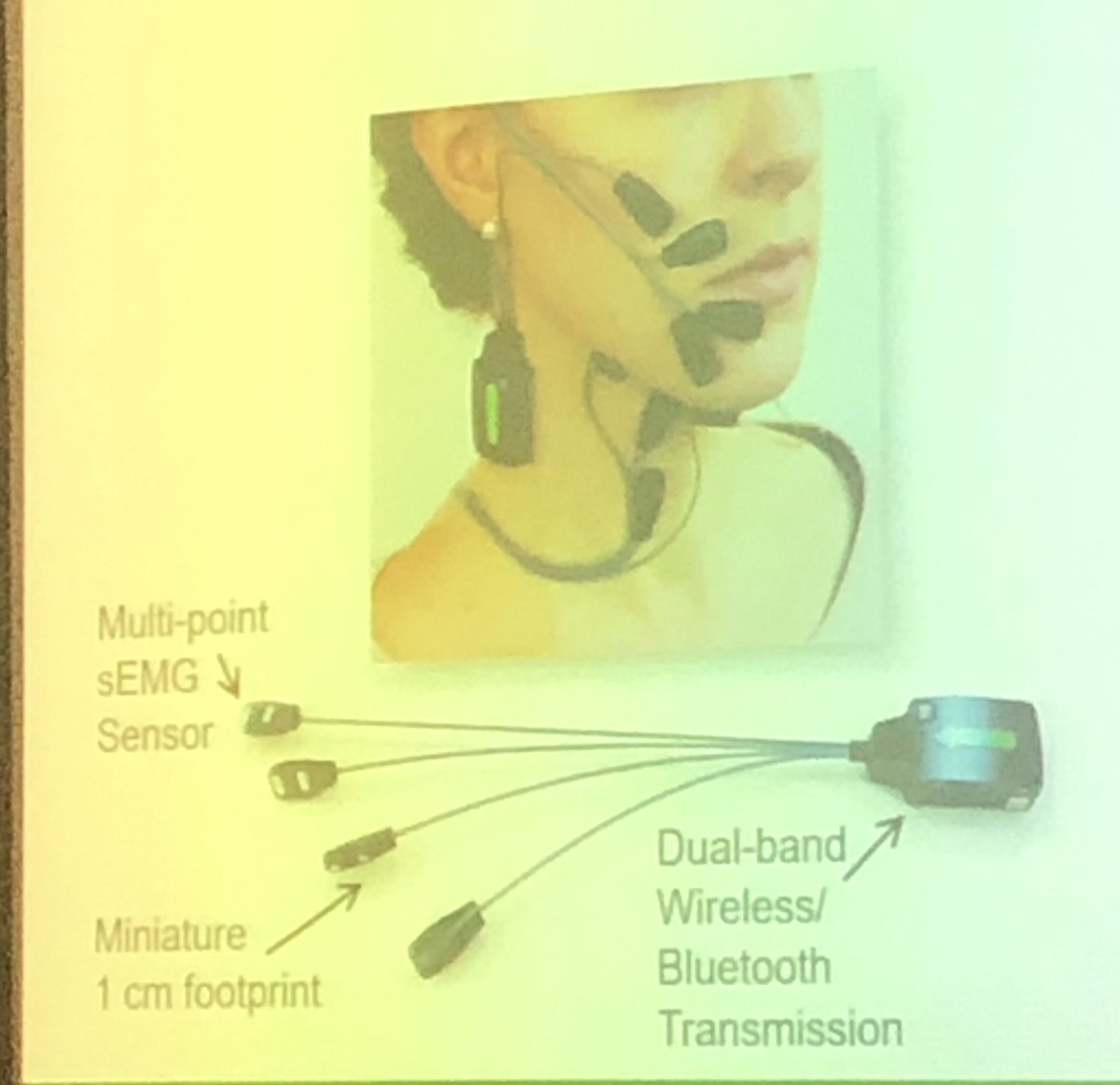 LizHellerMurray's tweet image. Sponsored talk from Bhawna Shiwani at @delsysinc. Can sEMG sensor technologies be used for for speech augmentation and restoration?

Examining subvocal speech recognition with signals from wireless sensors #2019BSMCS