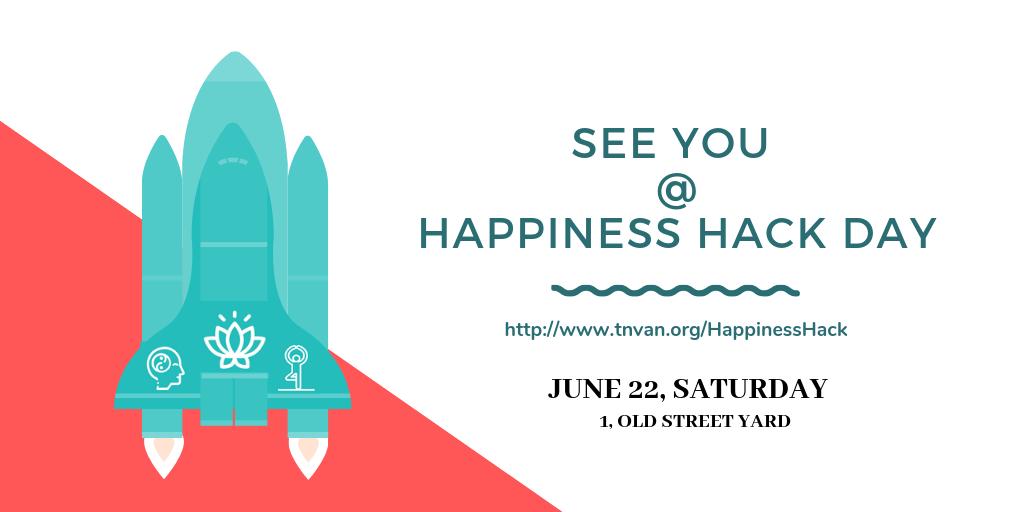 Can technology play a pro-active role in alleviating mental health issues?  We think it can, so we are sponsoring the second annual #HappinessHackDay with @comparemkttech TOMORROW!  Find out more here: tnvan.org/HappinessHack/ #mentalhealth #MentalHealthMatters #happinesshack