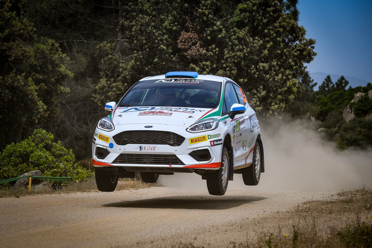 RallyPlus_it's tweet photo. #RallyItaliaSardegna, #PasqualePucella a punti in Gara 1 https://t.co/76vAaPqwkP #WRC #CIR #CIRJunior https://t.co/HduacSRP1a