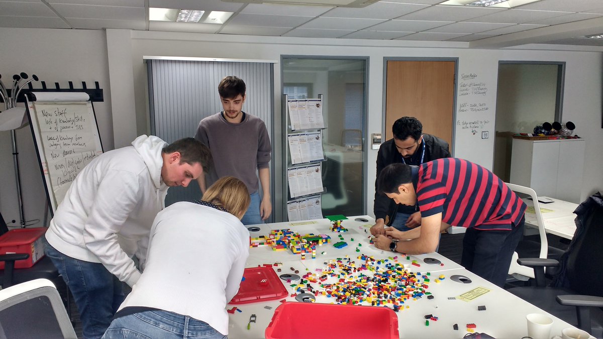 TrainingTsg's tweet photo. Good luck to our ISTQB Foundation - Agile Extension course delegates taking their exam !! Here they are earlier building Lego.
#ISTQB #iSQI #tarining #lego #fun #softwaretesting #testing #courses #programming #PAQ #UKTB #education #teambuilding #agile #analyst #foundation https://t.co/4DBCGyxBqa