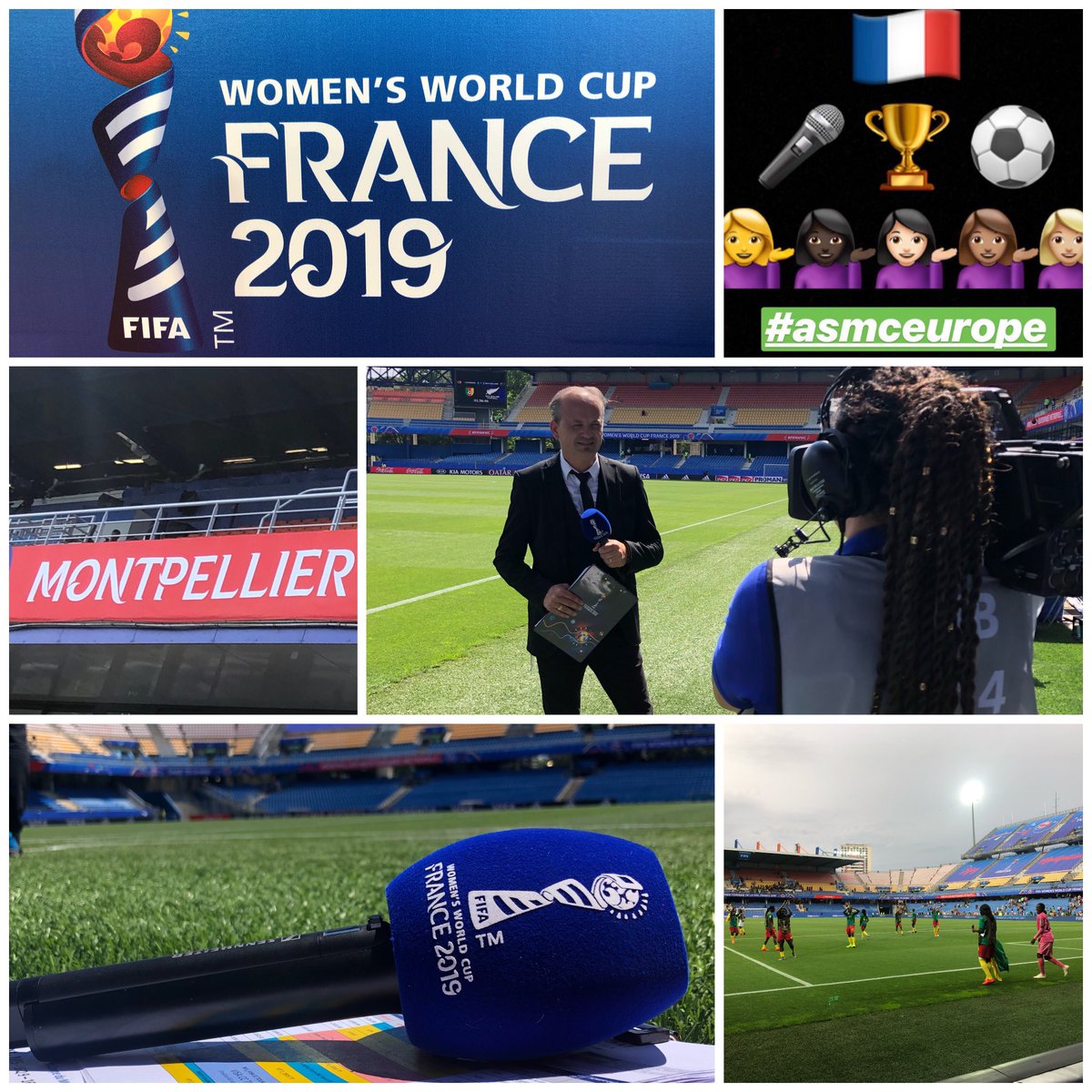 AlainBertoni's tweet photo. 4e match au stade de la Mosson à Montpellier pour cette Coupe du Monde Feminine Fifa 2019.
❤🙏⚽🎤🏟
https://t.co/3A36d2illl
#France2019
#wwc2019
#asmceurope https://t.co/foRkiYuepM
