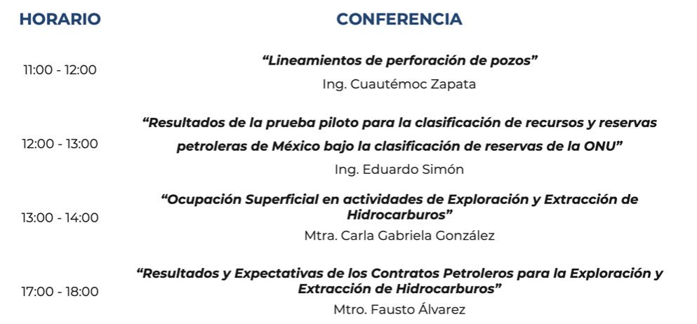 gobirish's tweet photo. Los esperamos a las 11 am al inicio de las conferencias en el stand de @CNH_MX con el tema “Lineamiento de perforación de pozos” #CMP2019 https://t.co/V42SJwkqWf