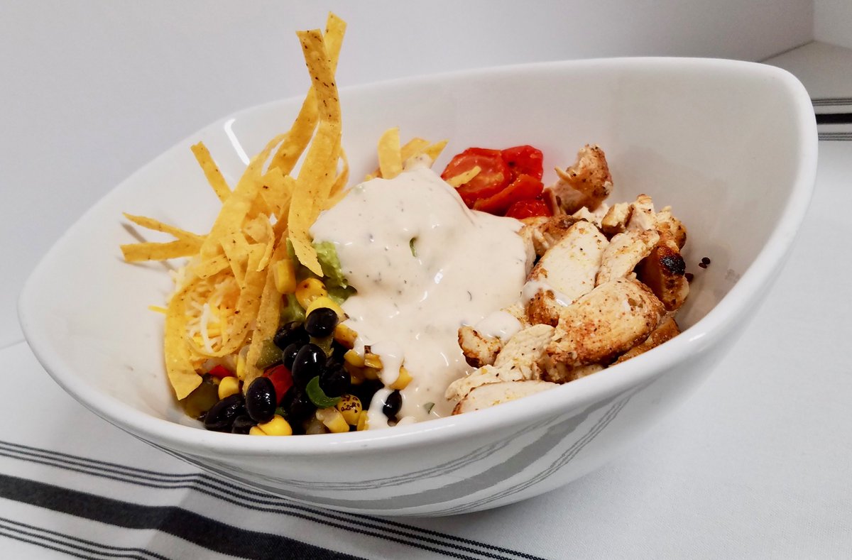 Yum. Our Southwest Chicken Bowl......
