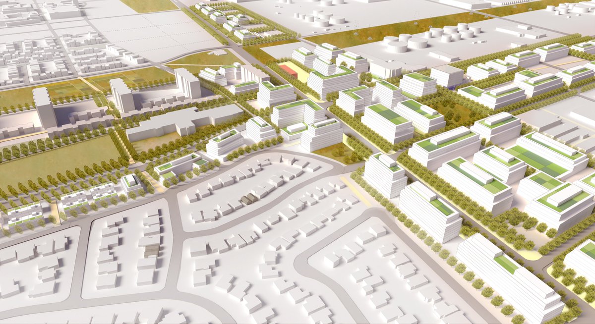 DTAHtoronto's tweet photo. Thanks all who joined us for the #KeeleFinchPlus Open House last night! We’re excited to share renders of what the future of the area may look like, and explore how best to leverage investment in new transit infrastructure for the benefit of the community and city @CityPlanTO https://t.co/2etaJc6hqV
