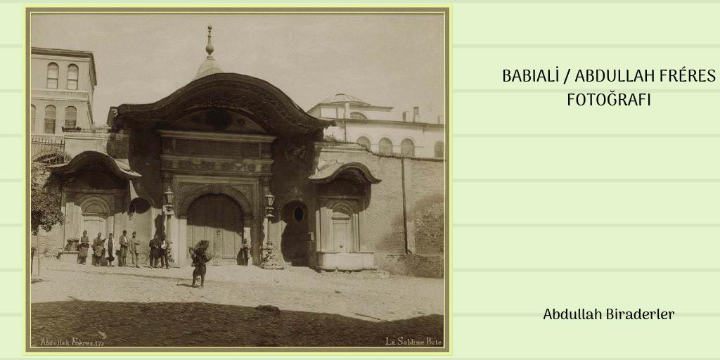 #OsmanlıFotoğrafçıları #Fotoğraf  #AbdullahFreres #AbdullahBiraderler #İstanbul 

Babıali