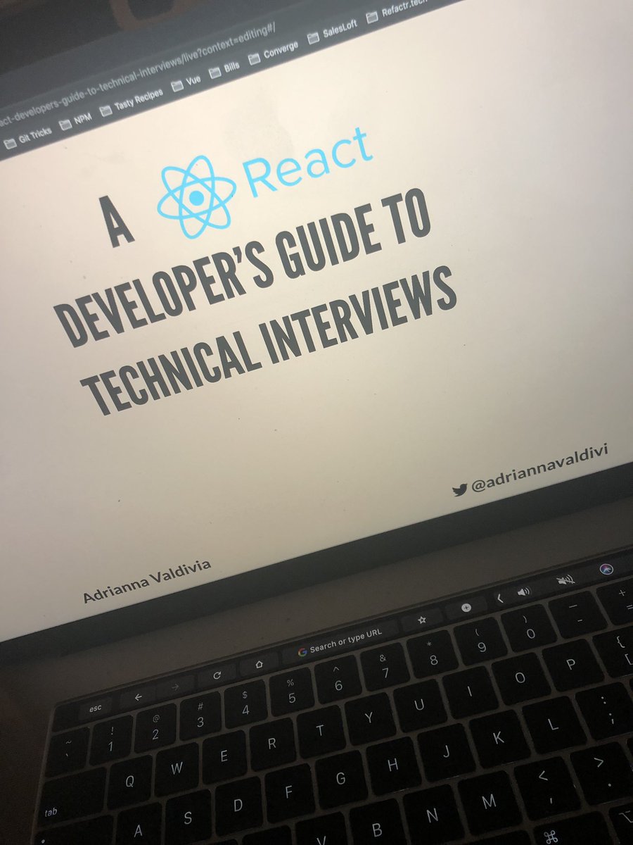 driannavaldivia's tweet image. In an hour I’ll be giving my talk @reactloop on React technical interviews which will be helpful if you’re looking for first #reactjs role or if you’re hiring React developers. I’m excited to show y’all my guide! #reactloop #reactloop19 #chicagotech #chicagoreact