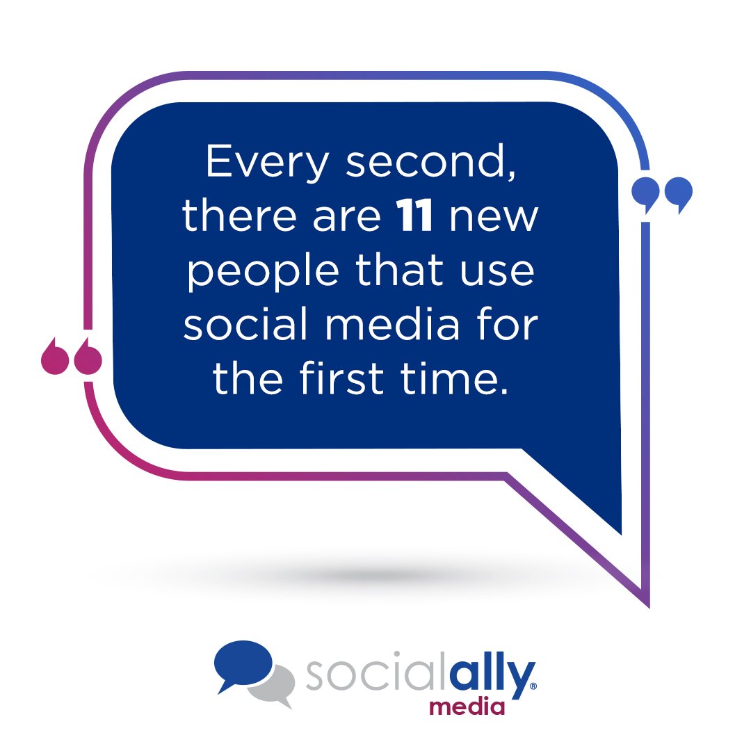 SocialAllyMedia's tweet image. 🌎 A new generation of social media users are on the rise... 
#socialmediamarketing