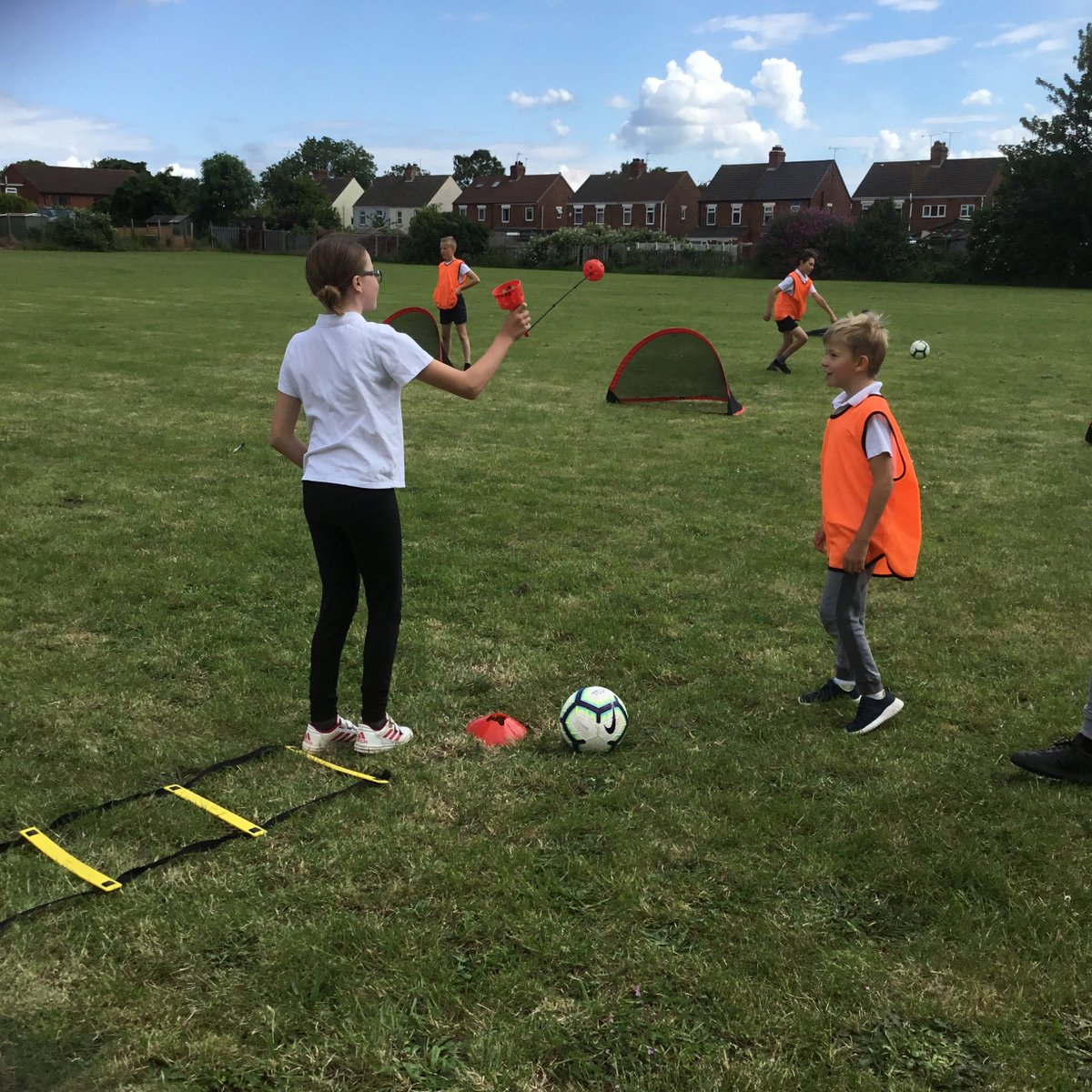TGPS_NorthLincs's tweet photo. A huge thank you to everyone in KS2 for helping raise money for @socceraid by taking part in the Playground Challenge today! They enjoyed taking part in different obstacle courses which were organised by the PE reps. #TGPSPE #TGPSPSHE #TGPSBritishvalues @UNICEF_uk https://t.co/yYFhrU58Hz
