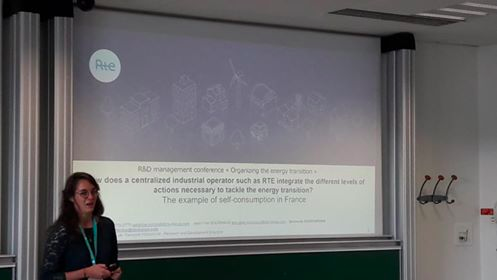 RnDMgmt2019's tweet photo. How does a centralized industrial operator such as RTE integrate the different levels of actions necessary to tackle energy transition ? What about the example of self-consumption in France ?
Answers with Sandrine Bortolotti from RTE France ! @rte_france 
#RnDParis2019 https://t.co/jk9r4TSELJ
