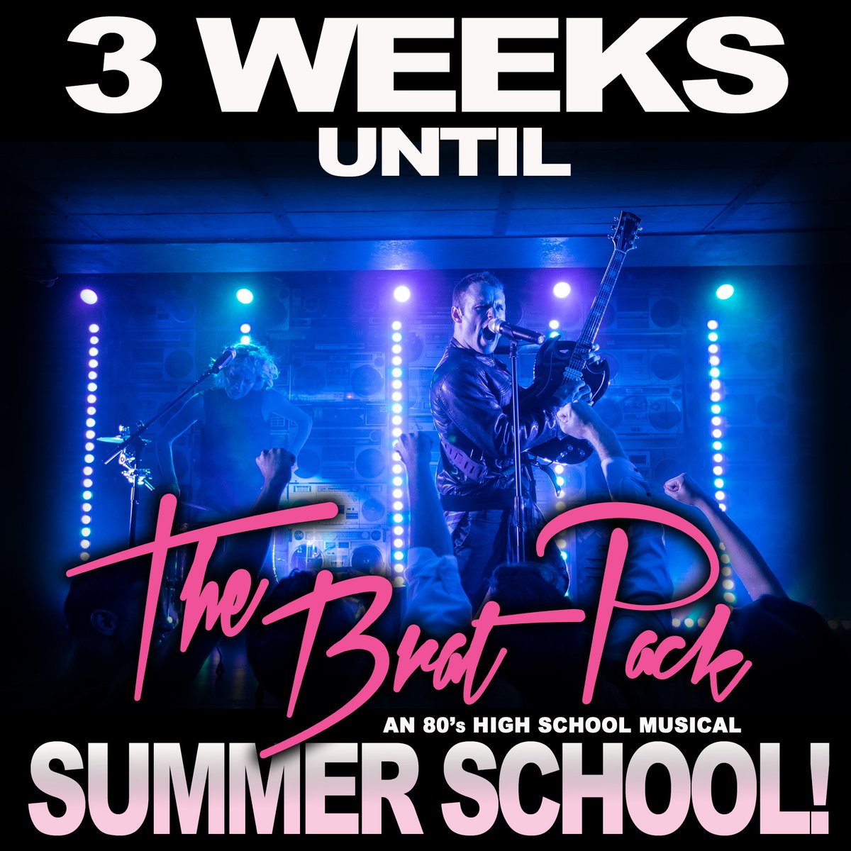 We know you've missed us... Come join the rest of the misfit kids in Summer School at #bratpack86 in 3 weeks.