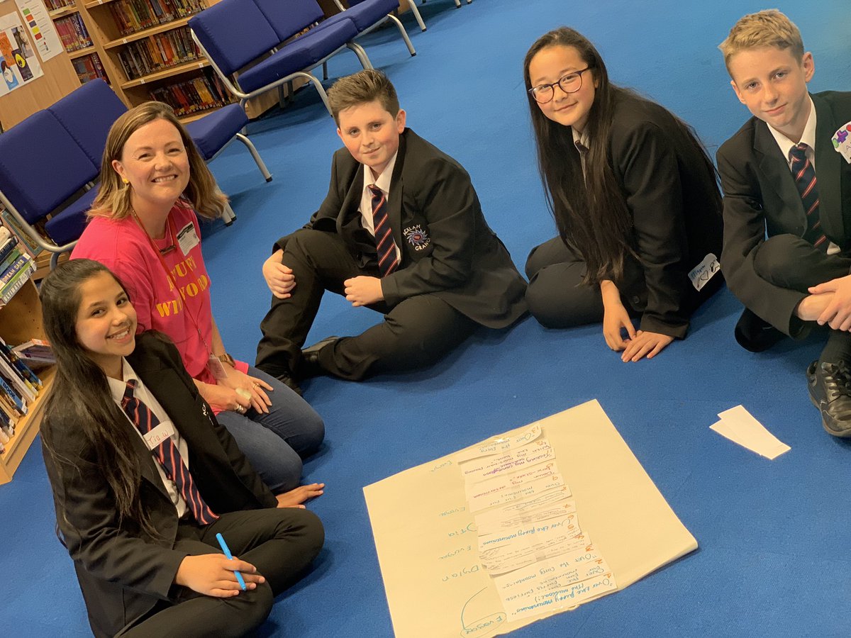 AGS_EnglishKS3's tweet photo. A huge thank you to @lisette_auton for visiting @AcklamGrange and running an amazing poetry workshop with some of our Yr7/8 students as part of the @CrossingtheTees festival! It was a fun filled afternoon, enjoyed by all! #poetry #festival https://t.co/17Q5SKIORh