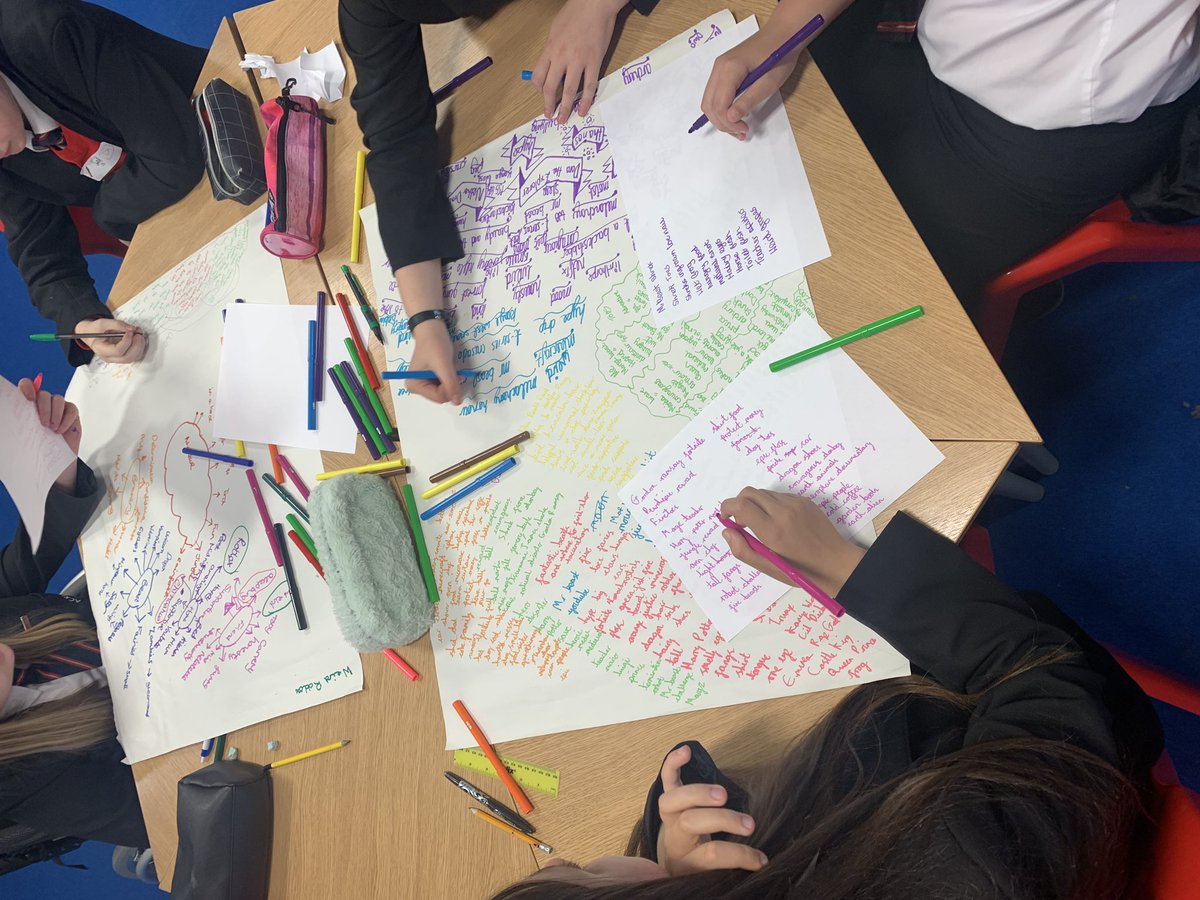AGS_EnglishKS3's tweet photo. A huge thank you to @lisette_auton for visiting @AcklamGrange and running an amazing poetry workshop with some of our Yr7/8 students as part of the @CrossingtheTees festival! It was a fun filled afternoon, enjoyed by all! #poetry #festival https://t.co/17Q5SKIORh