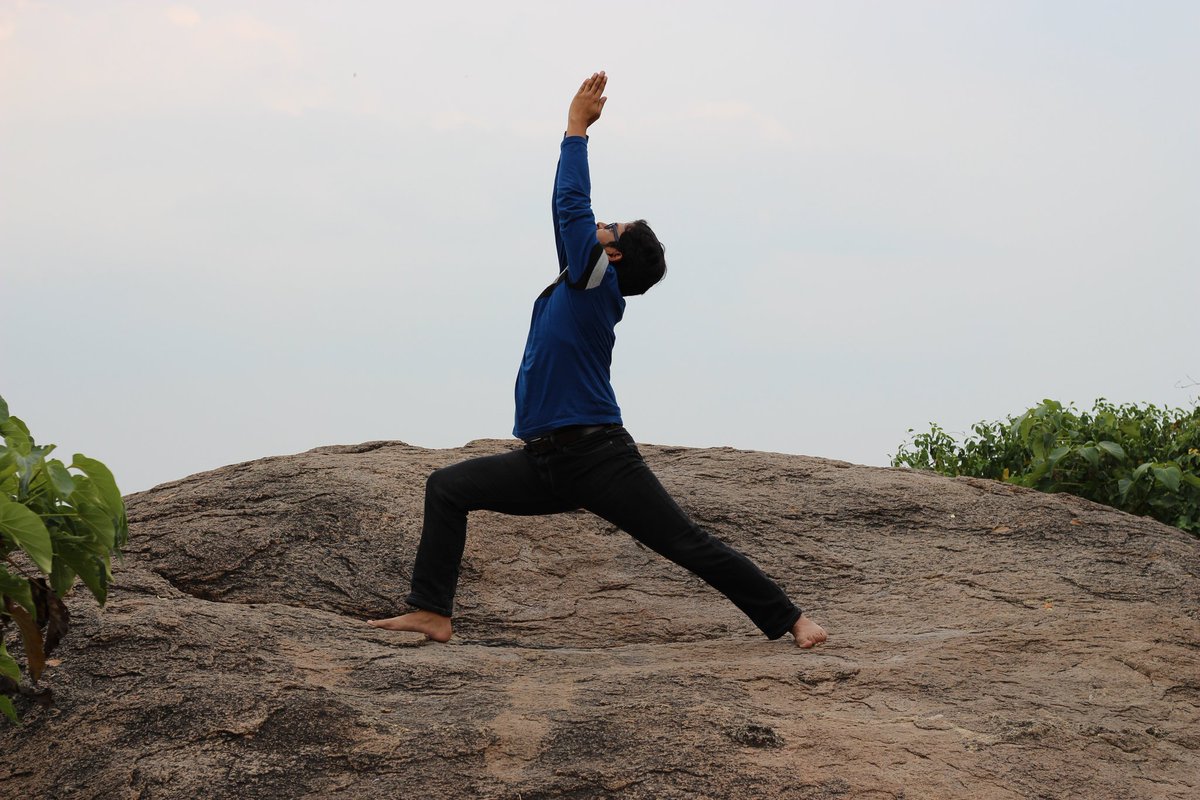 ank2109's tweet photo. वीरभद्रासन - 1
Worrior - 1

#BeAWarrior #YogaDay2019 #InternationalDayofYoga #योगदिवस #YogaDay #becurefit 
@BeCureFit https://t.co/dy93s84KzK
