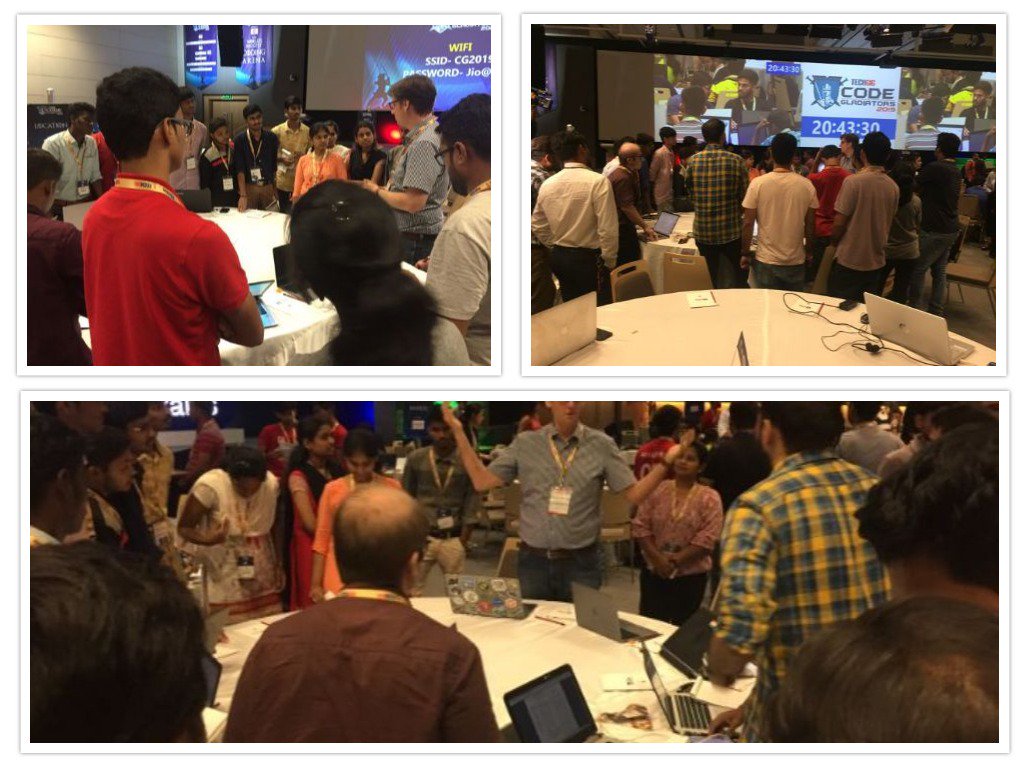 heredev's tweet image. @sueselbeck Principal Developer Evangelist at @here is briefing #TechGig participants on their problem statement.
They will then have 22 hours to work on a solution.
#TechGigCodeGladiators #CG2019 #CodeGladiators