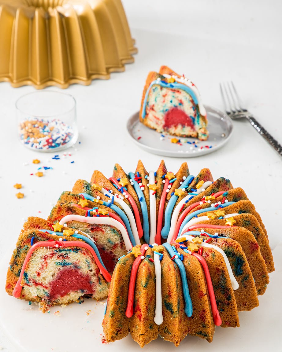 Bake from Scratch on X: Giveaway alert! Get ready for the Fourth of July  with our latest Bundt of the Month, baked in @NordicWare's Brilliance Bundt  Pan. Enter the giveaway now for