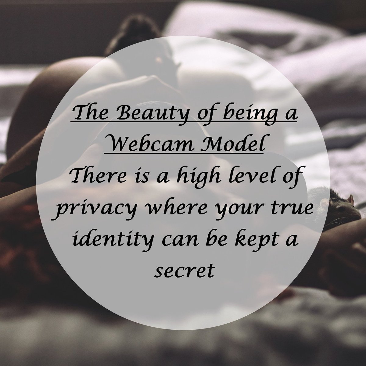PrivacyIsFirst's tweet photo. One of the main concerns is our models don't want their true identity known. WE CAN KEEP YOUR IDENTITY A SECRET! Our studios are discreet to keep your profession private. We will block locations/areas, such as states or countries, where you do not want to be seen. https://t.co/hypCux7yvq