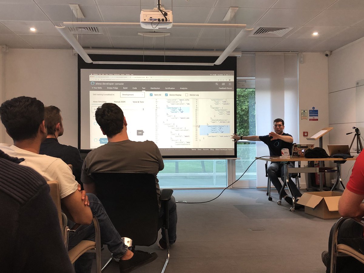 leicesterjs's tweet image. Thanks to all who came to #LeicesterJS and particular to @muttonia for last nights talk. There was some good discussion and ideas all round! Can&apos;t wait to see you all soon 👌