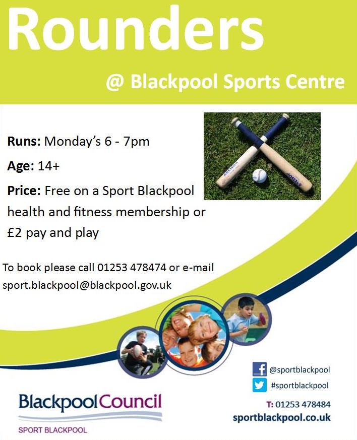 Active Blackpool on Twitter "Looking to get active this summer? ⚾️