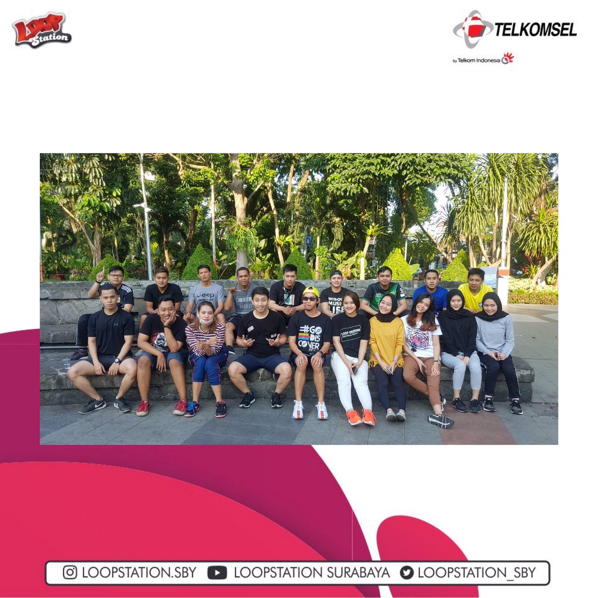 loopstationid's tweet image. Semangat pagi....
Pagi....
Pagi....
Pagi.....
Wah sudah Jumat nih loopers, pasti pada semangat kan menyambut weekend! 😁
Jangan lupa berolahraga ya supaya tetap sehat dan bugar. 
#Loopstationsby
#Loopcorner
#Loopstationcrew
#Surabaya