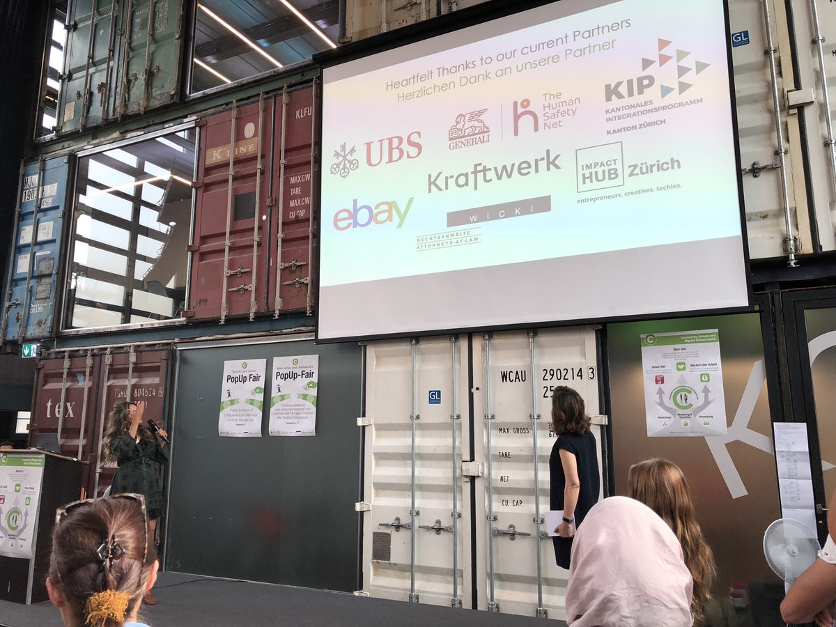 CapacityZurich's tweet photo. Thank you to all the partners and sponsors who enable our programmes to be offered to our participants and who help us to bring people together to build a resilient, entrepreneurial community. #volunteer #donations #THANKYOU #capacity2019 #StepWithRefugees #becauseweareallhuman https://t.co/cN8VfXHfc1
