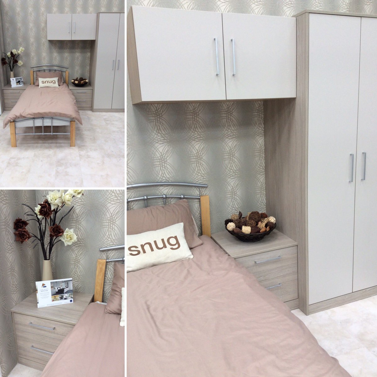 WeighbridgeKbb's tweet photo. We’ve finished our Locano Touch bedroom display. With cashmere doors and urban oak panels and trims. Pop in or message us to arrange a fitted bedroom quote :)#weighbridgekbb #crownimperialbedroom #leominstershowroom #ShopLeominster https://t.co/QTl3KEg8lO