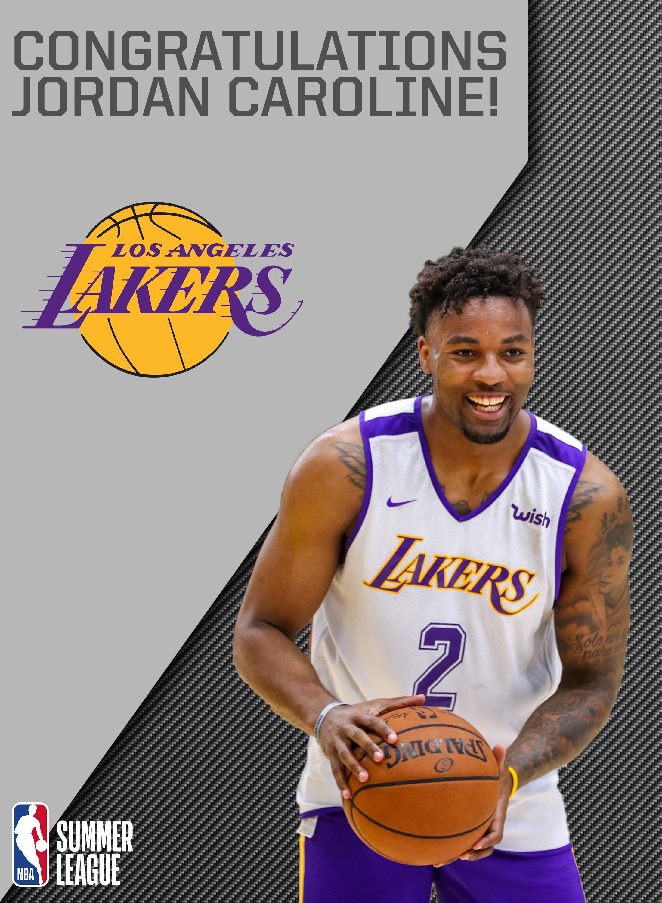 Lakers jordan caroline hotsell
