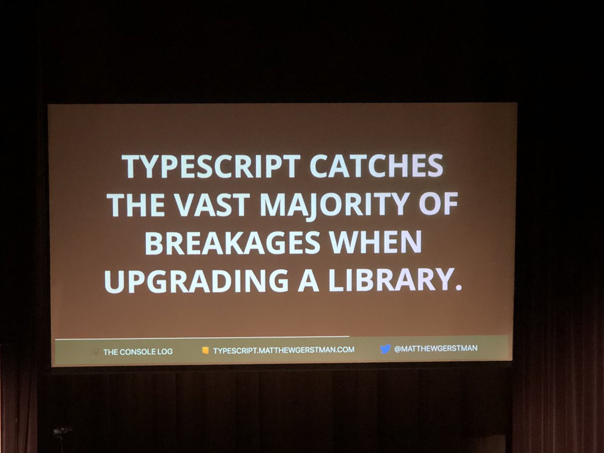 ReactLoop's tweet image. We’ve all been there! #Typescript @MatthewGerstman #ReactLoop19