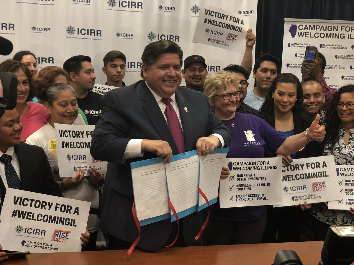 Amid growing attacks from the federal government, I’m signing a package of legislation to protect Illinois’ immigrant community.