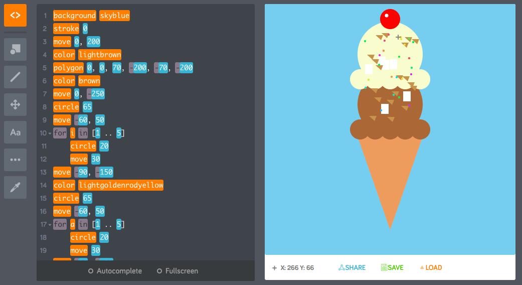 Bring Art &amp; Syntax-based Coding together with this cool art/shape based coding environment from Kano (<a href="/TeamKano/">KANO</a>) ~ art.kano.me/playground
 
#tldsblearns @TLDSB_EE <a href="/TLDSB_arts/">TLDSB_Arts</a> #tldsbcode #ontariocodes (there are great tutorials too)