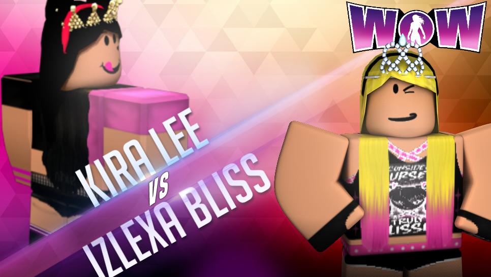 WOW_Roblox's tweet photo. TELEVISION CHAMPION IN ACTION!

After defeating Izlexa Bliss to advance to the Television Championship match, @kiradiaries once again faces the Goddess, @askaIade!

Can Izlexa redeem her loss at Knockdown and possibly put herself next in line for a title shot!? https://t.co/QFcBq6Yd0Q