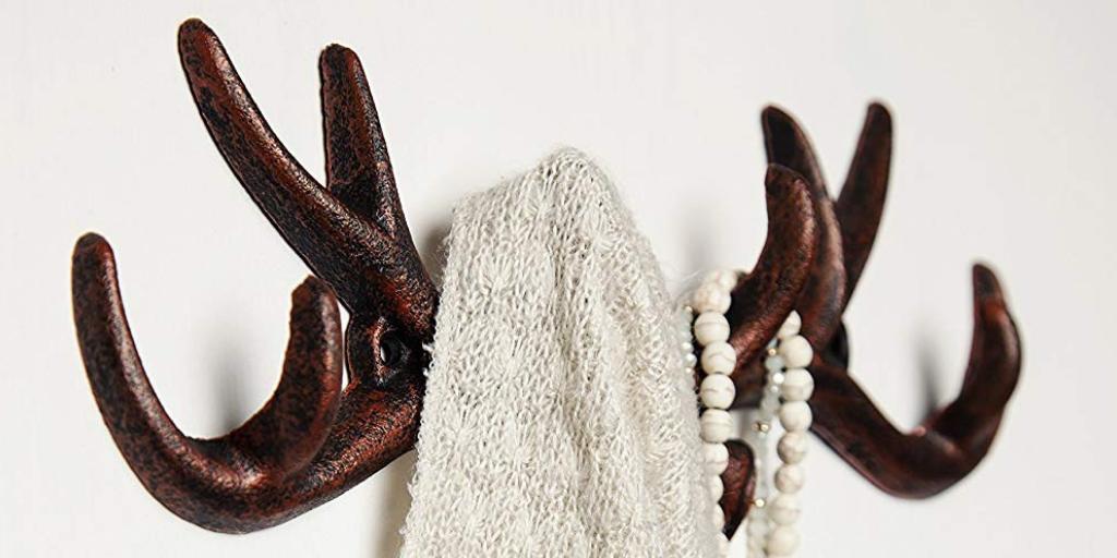 ComfifyHQ's tweet photo. It's time to update your 'A must-have' list! You can get our astonishing deer antlers wall hooks via the link https://t.co/5zaS7cT54B and save a $1 too!

#comfification
#vintageinspired
#homedecorideas
#vintage
#rustic
#antique
#farmhouse
#cottage
#homedecor
#discount
#deal
#sale https://t.co/Ex9W32D4W5