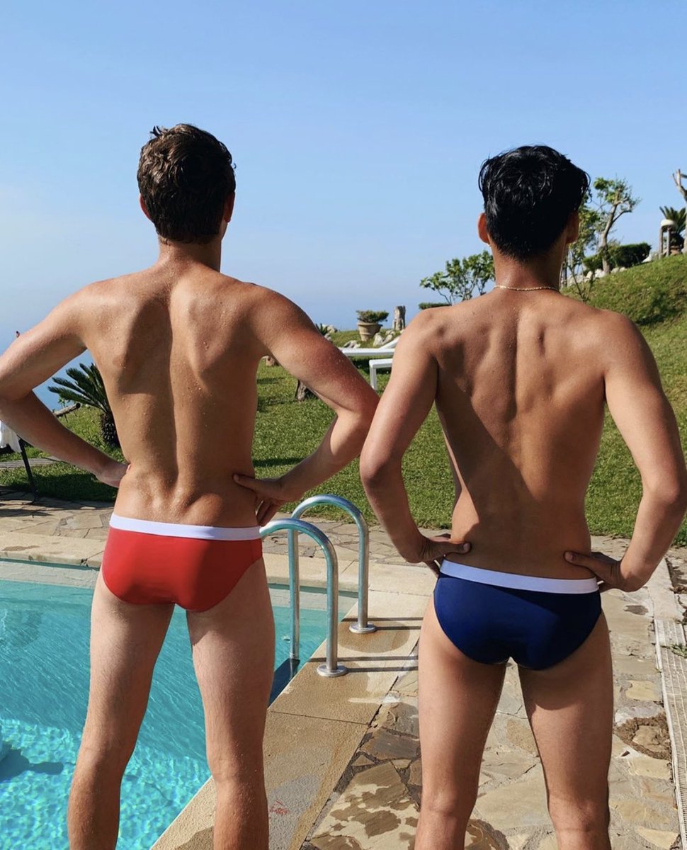 Ben Azelart and Andrew Davila 🍑 https://t.co/6MV1wCkEUV. male celebs @nude...